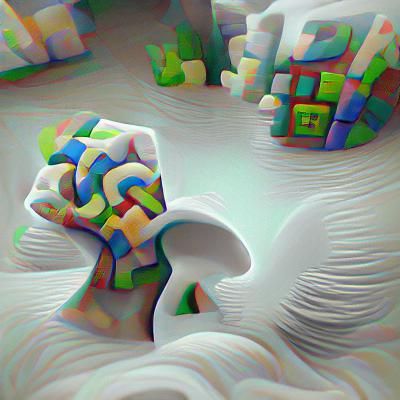 Surreal Mind Puzzle in 8K Resolution