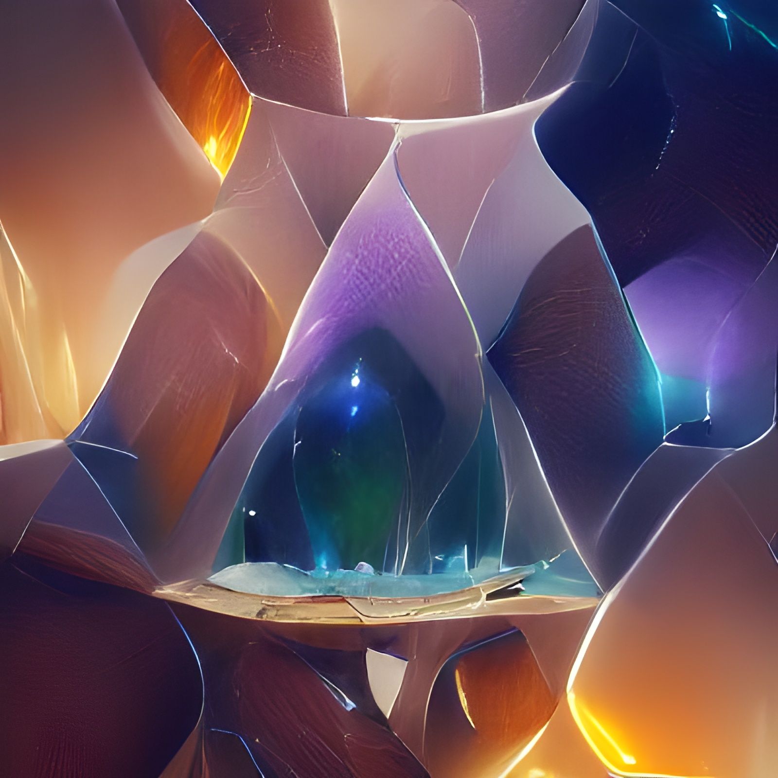 Cathedral Concept Art in Van Gogh Style