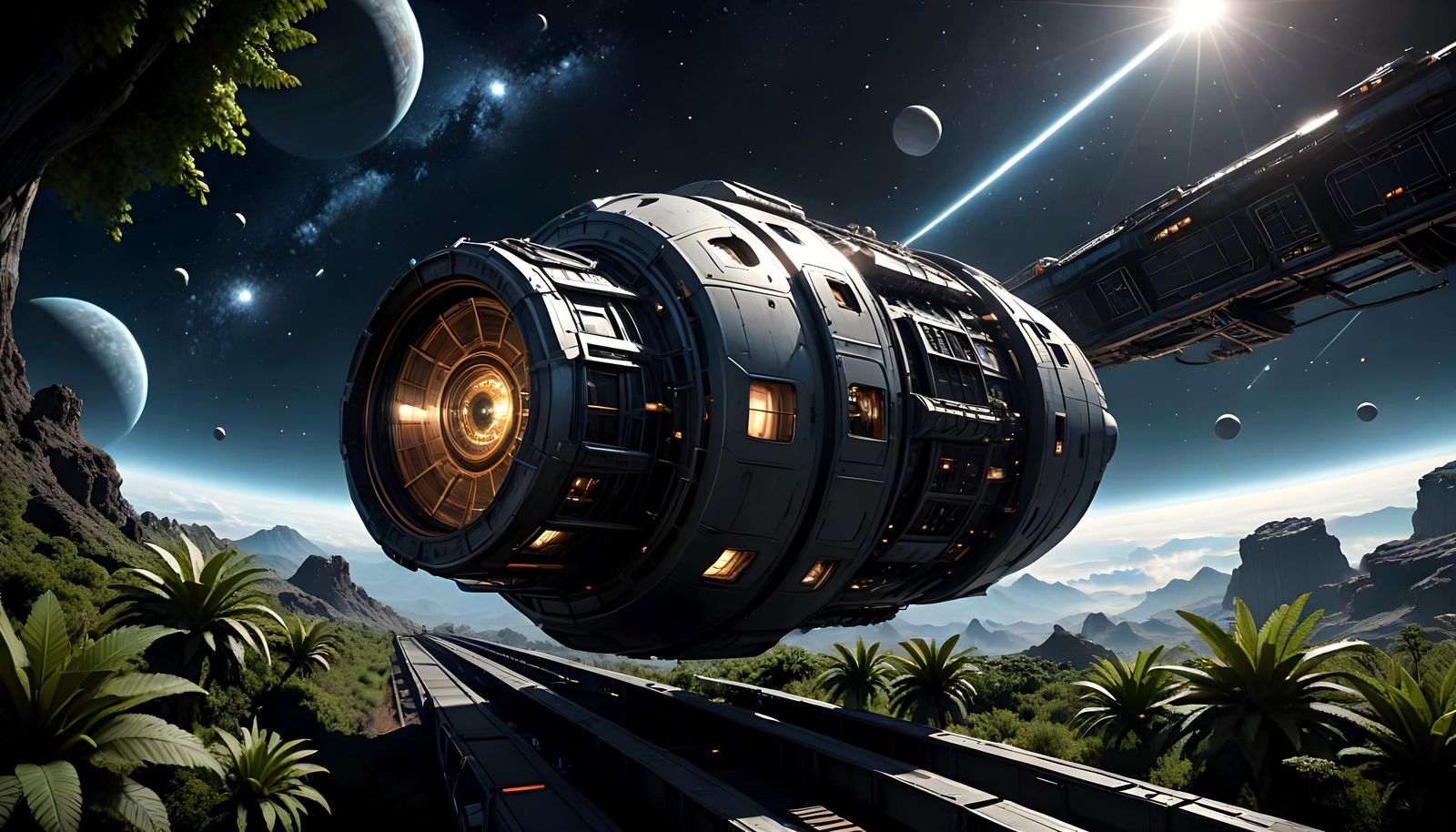 Epic Spacecraft Embarks on Historic Journey