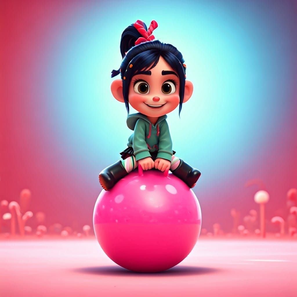 Vanellope von Schweetz in Whimsical Candy Land Adventure