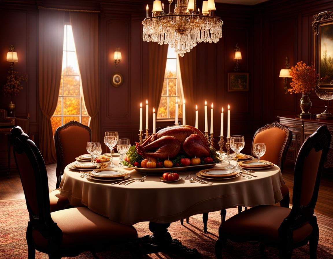 Victorian Thanksgiving Dinner at Magic Hour