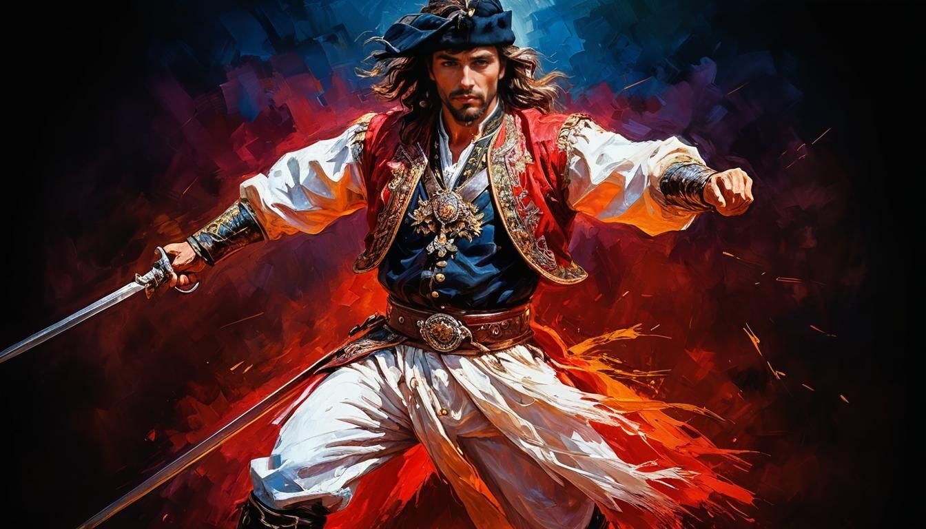 Cossack Man Portrait