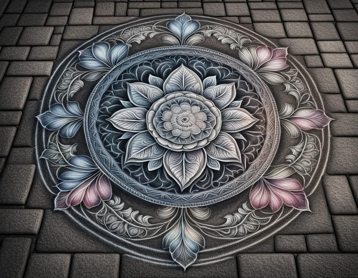 Pavement Mandala