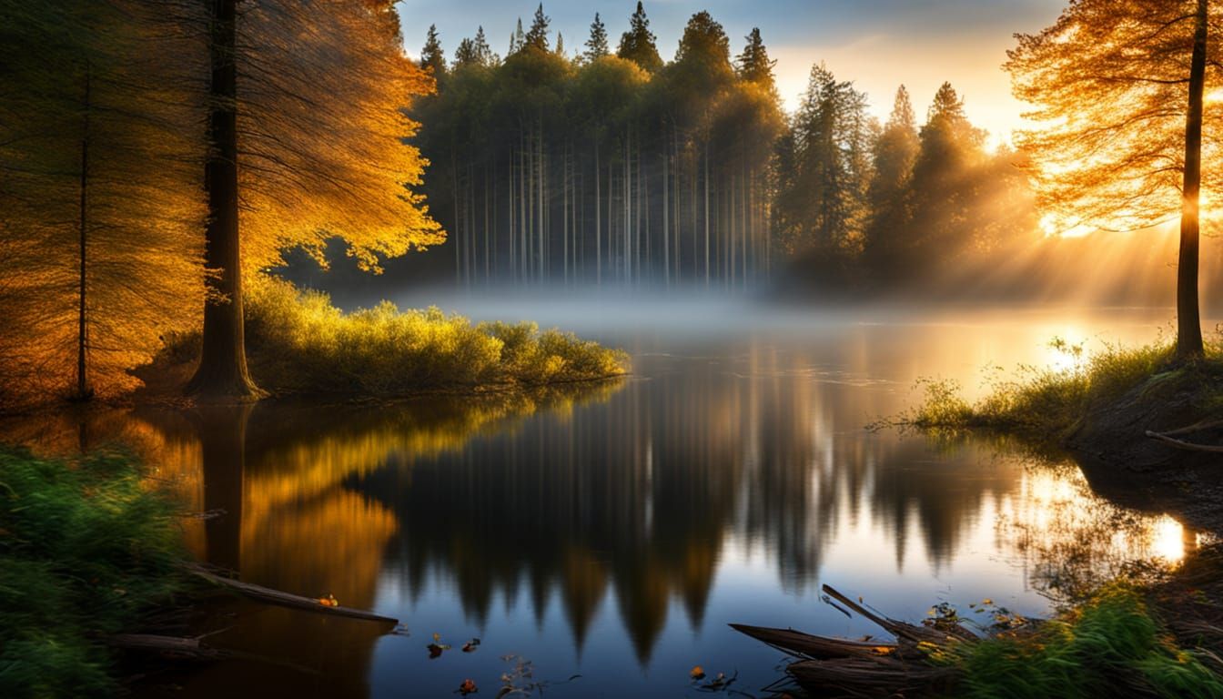 Misty Lake