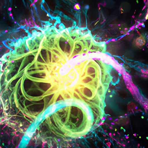 Psychedelic Subatomic Supernova in 3D