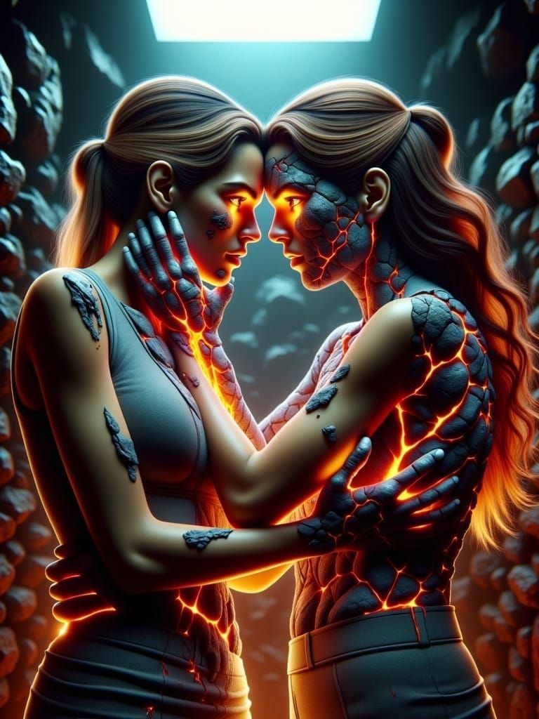 Visceral Confrontation: Emotional Tension in Hyperdetail