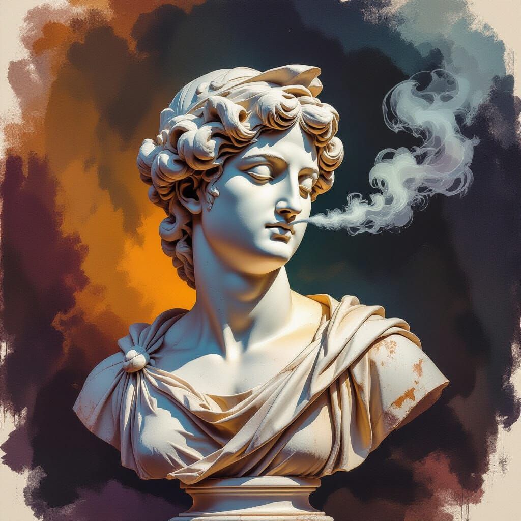 Renaissance Sculpture Breathes to Life in Hyperrealist Gouac...