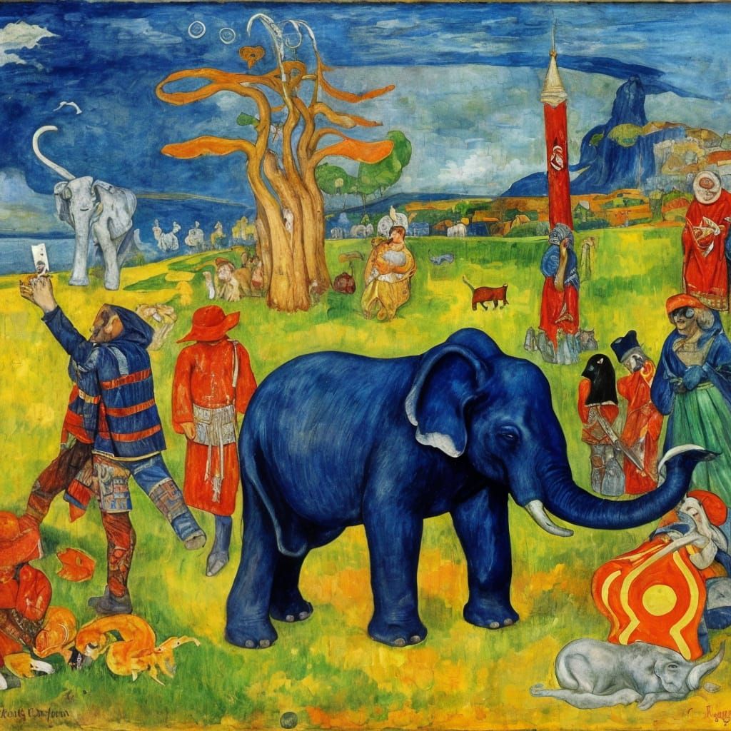 Elephant of Cúailnge Stolen by Mice: Celtic Mythology