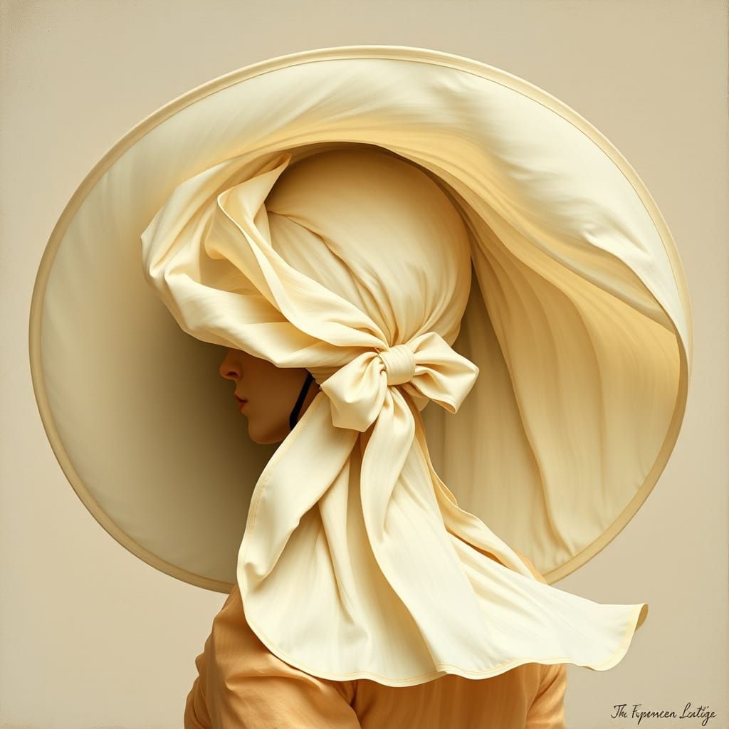 Majestic Round Hat in Elegant Style