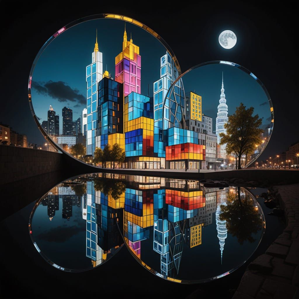 Reflection in darkness