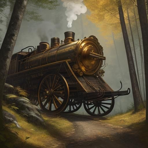 Steampunk Cyclist Conquers the Appennini Woods