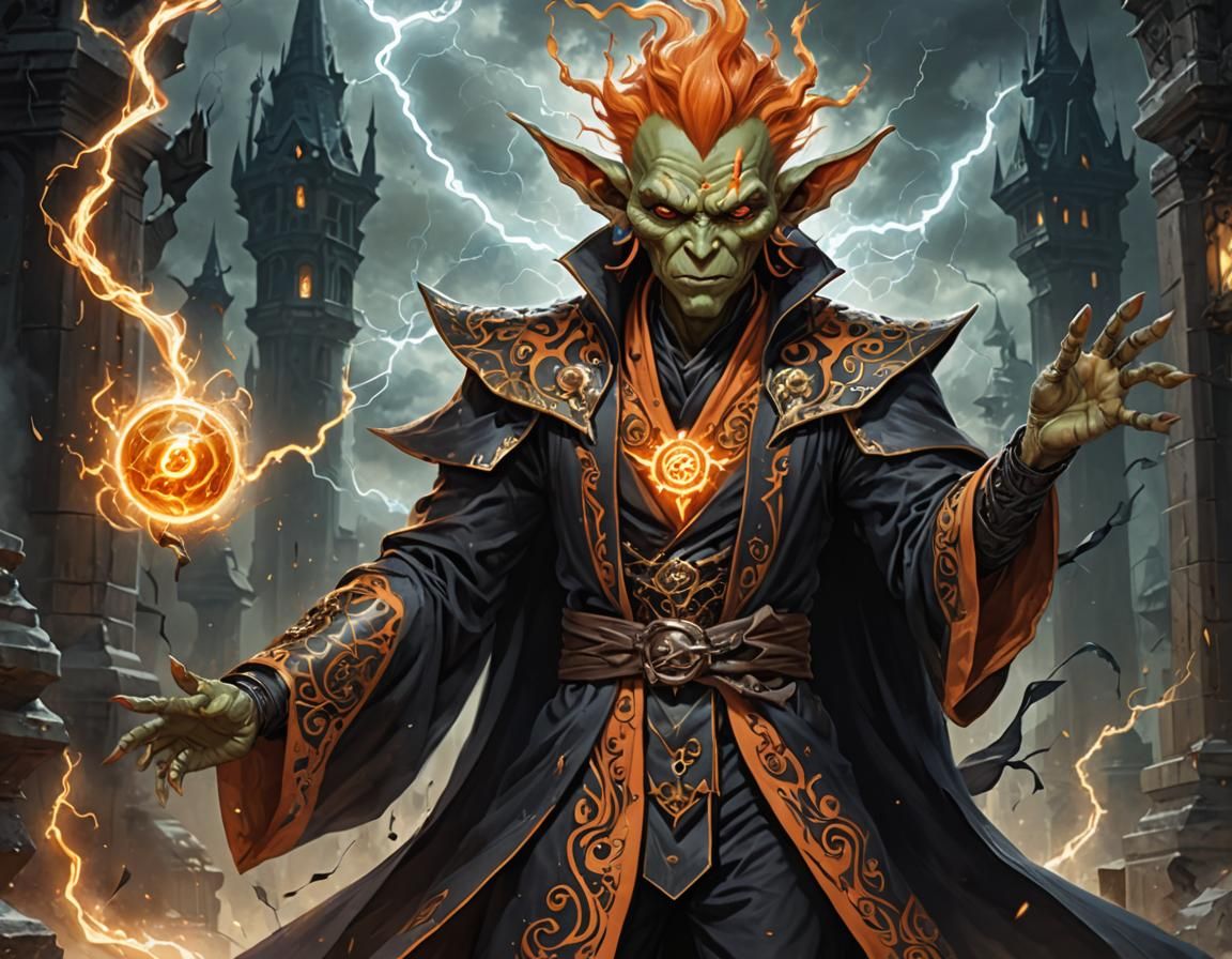 Goblin mage