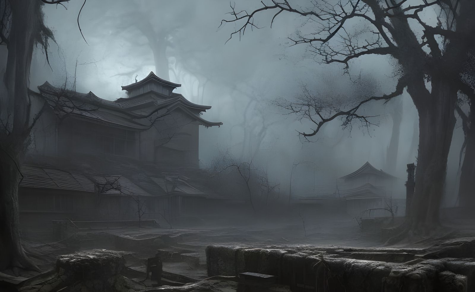 Cthulhu Destroys Japanese Garden in Apocalyptic Horror