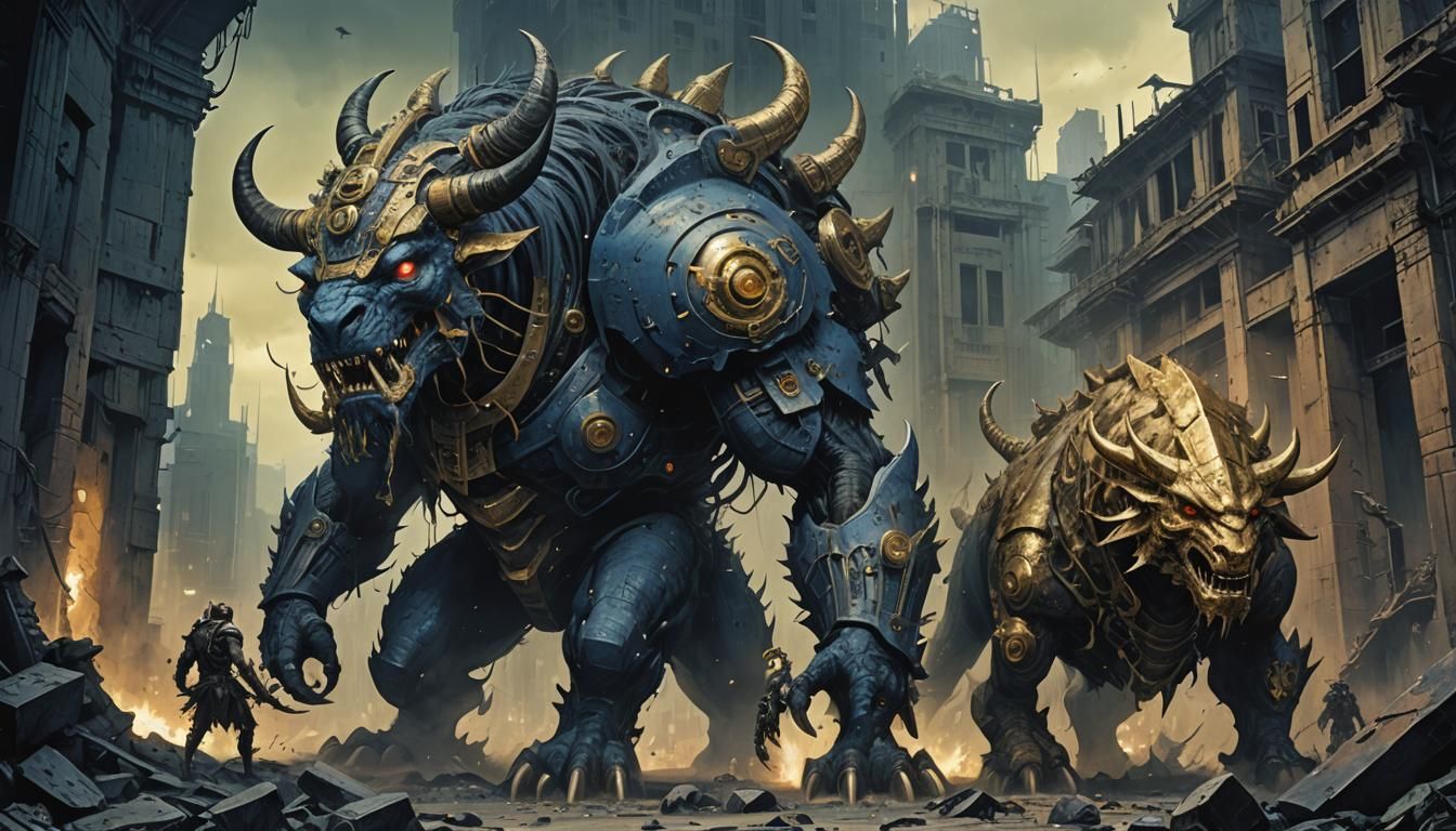 Magnus Taurus and Gladius Bestia