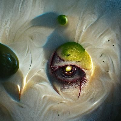 Sinister Lemon with Eyeball and Limes