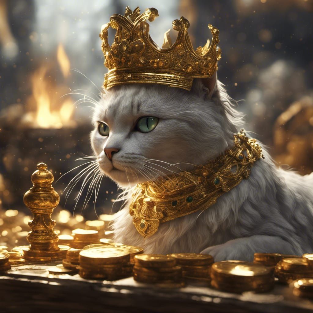 rich cat queen