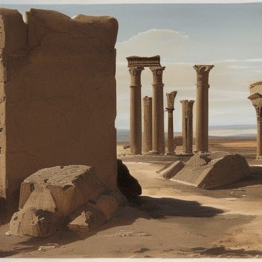 Northern Palmyra Ruins Devastation