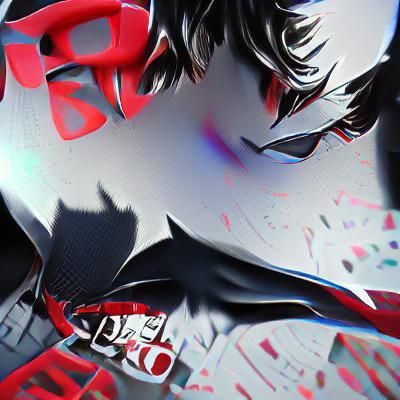Anime Joker 3D Render in HD