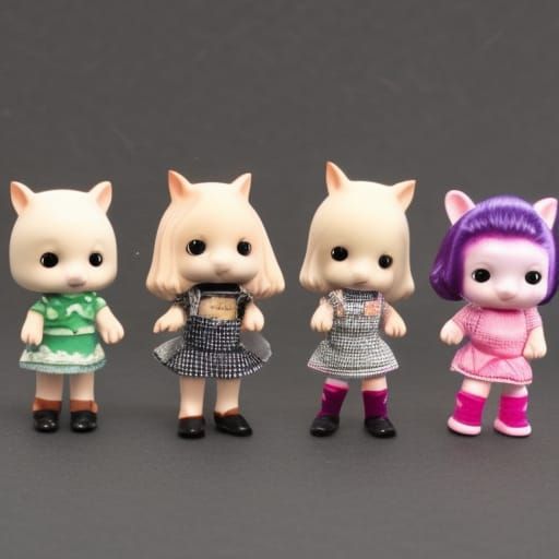 Sylvanian Families Punk Band Rocks Out