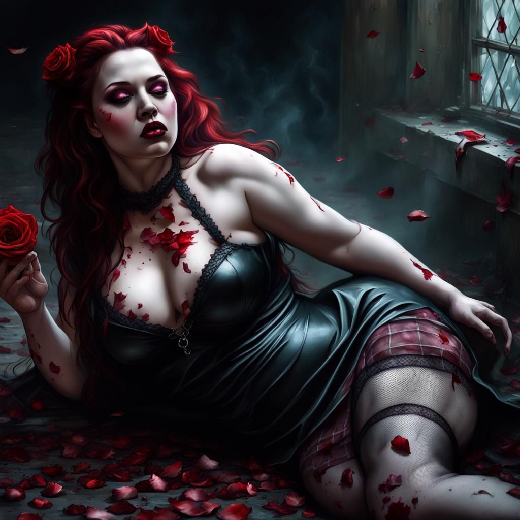 Waiting for her vampire sire