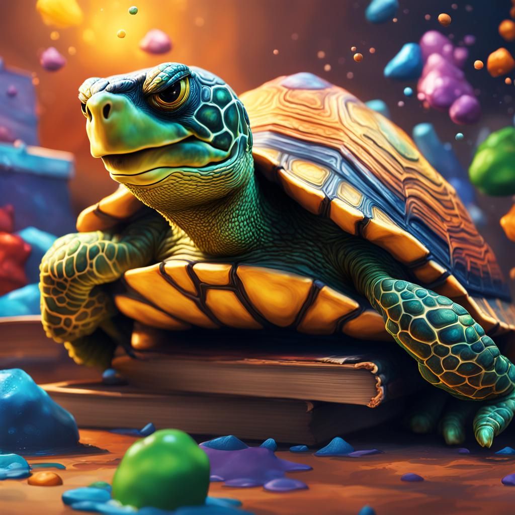 Turtle Wizards Back to School: Splash Art