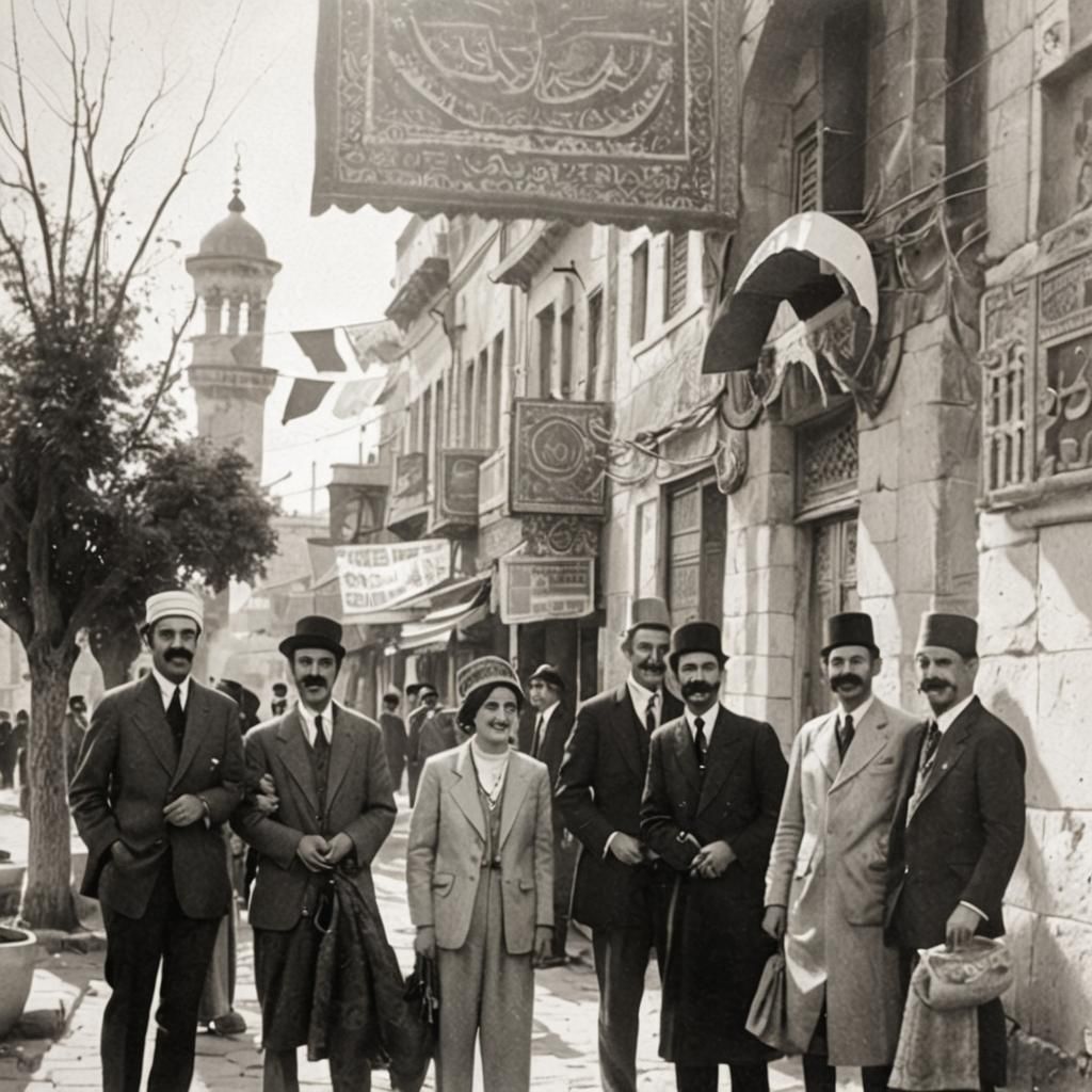 Ankara in the 1920s: A Vibrant Turkish Scene