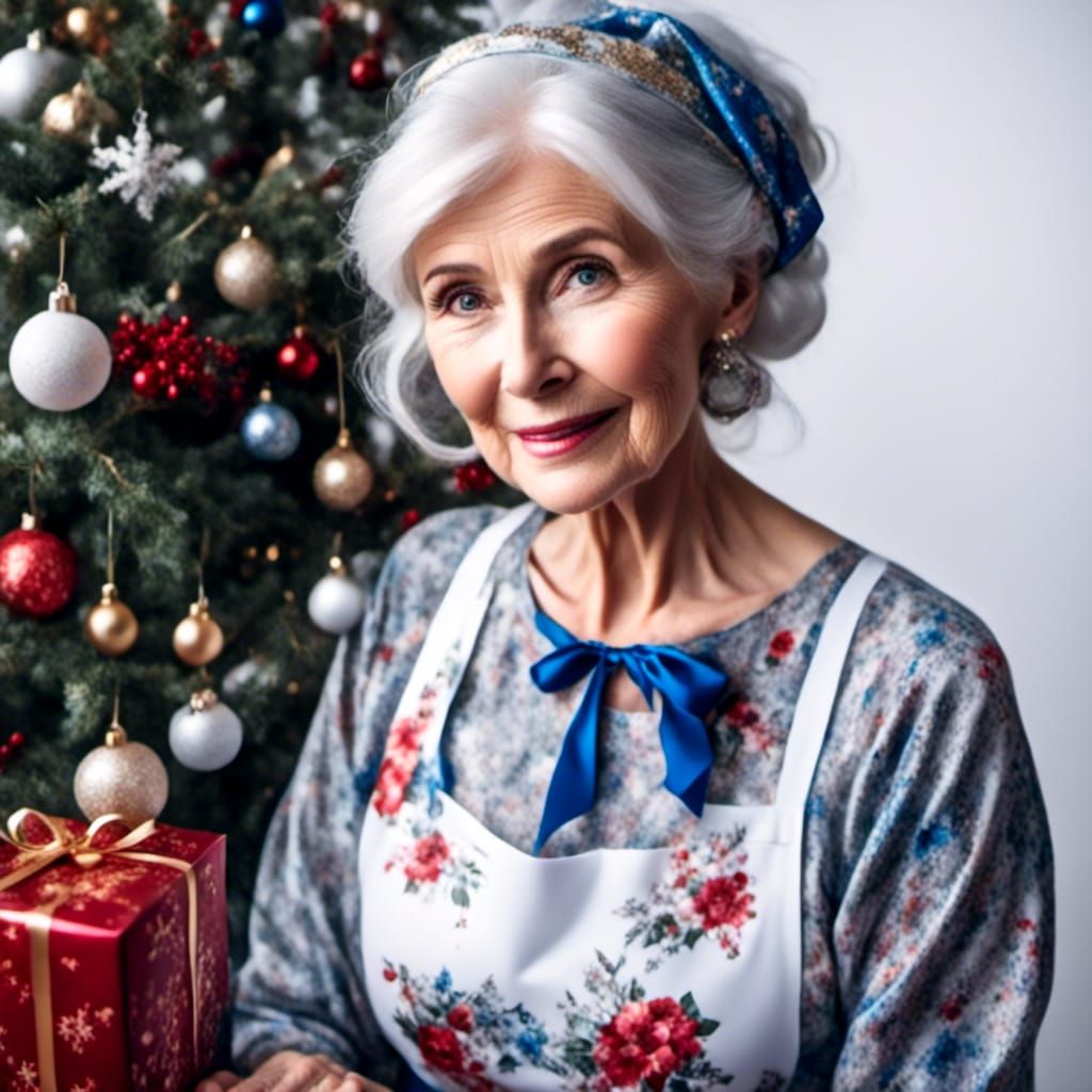 The beauty of mature women - Christmas 1