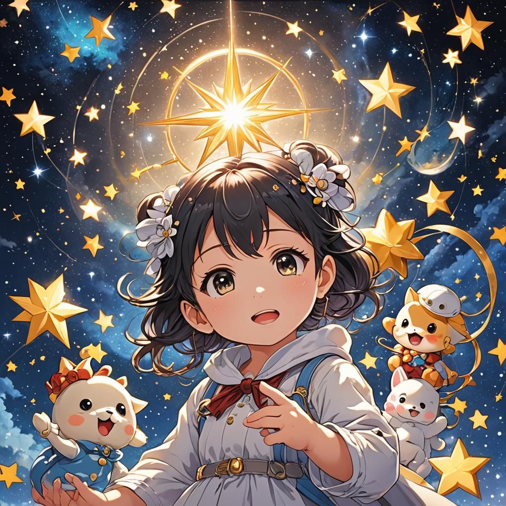 Anime Key Visual Inspired by Toshihiro Kawamoto