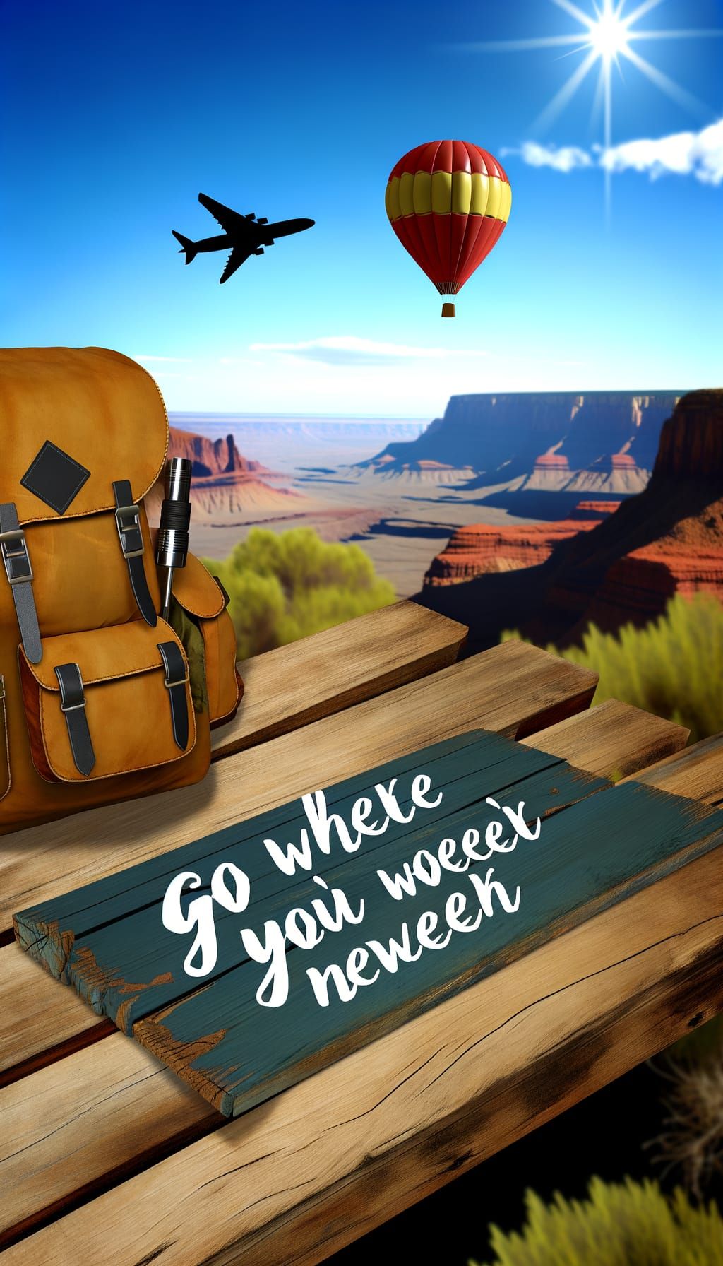 Adventure Slogan: Go Where You've Never Been