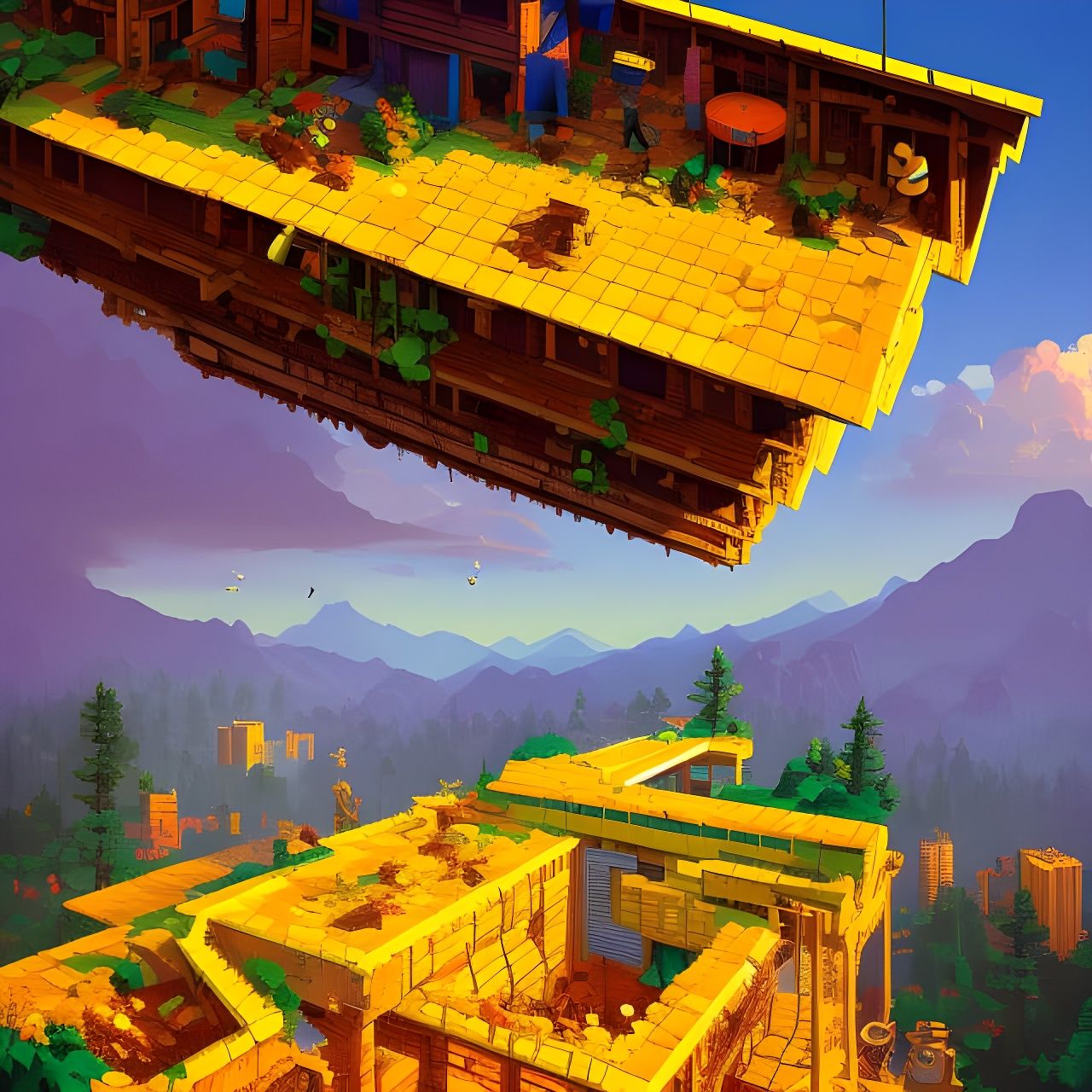 Platform Game Level Design in Silhouette Art