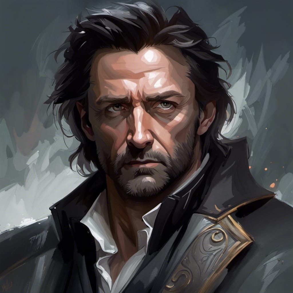 Gabriel Van Helsing Portrait by Greg Rutkowski