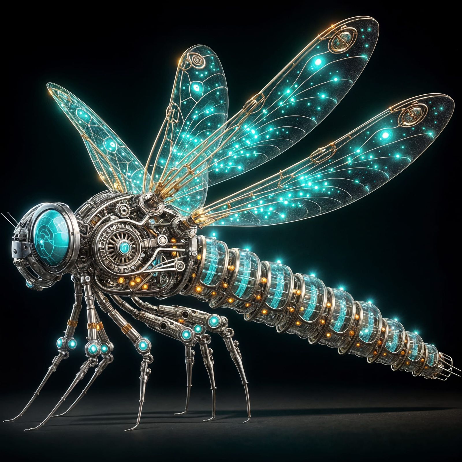 Biomechanical dragonfly