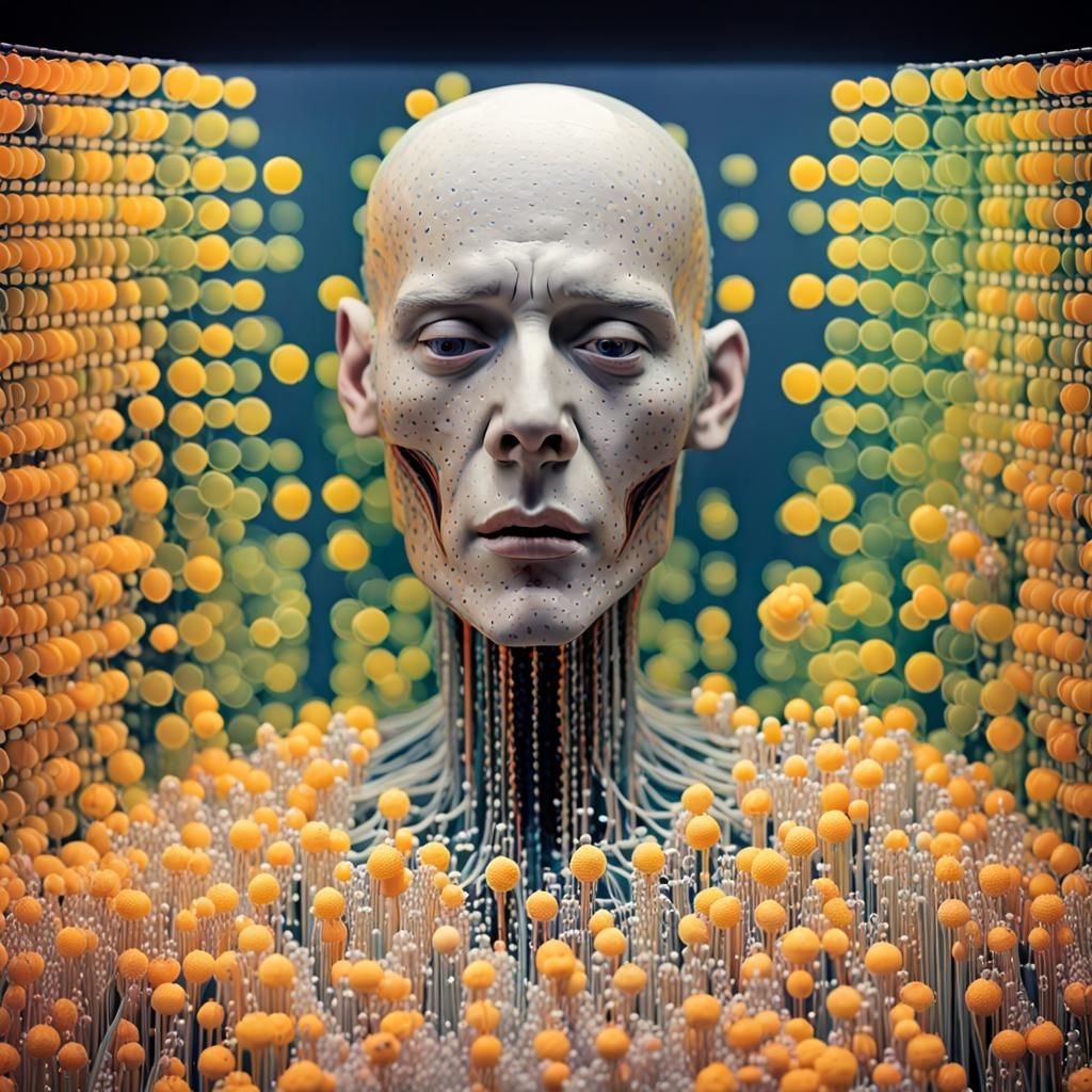 Surreal Transformation in Technicolor X-Ray Style