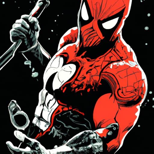 Deadpool Comic Book Art by Brooks and Mumford