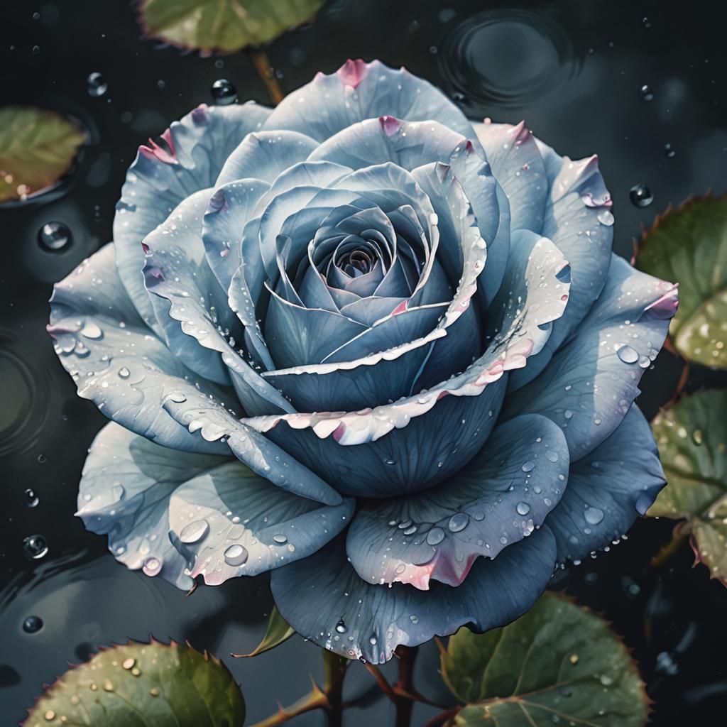 Blue rose