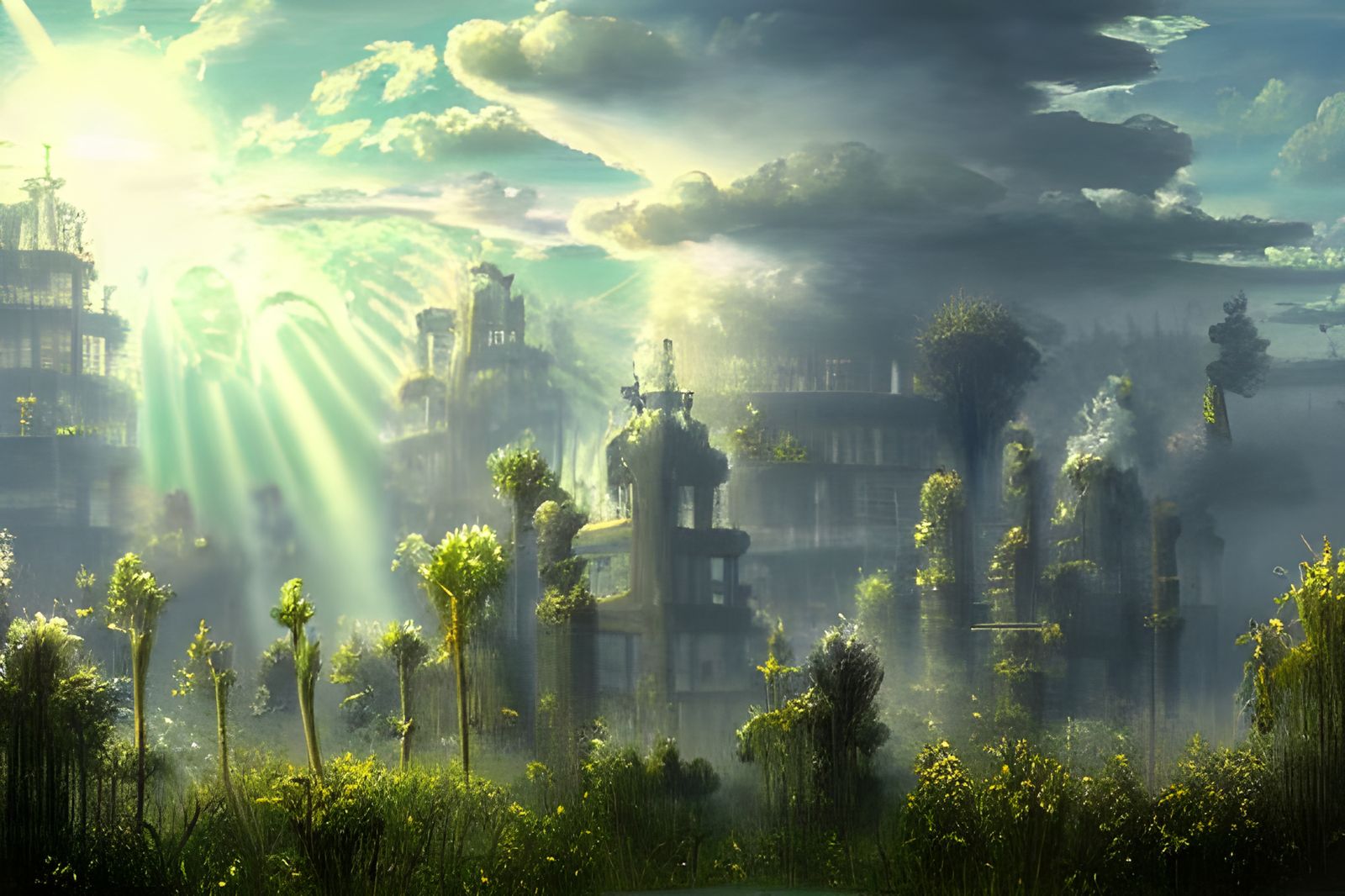 Overgrown City