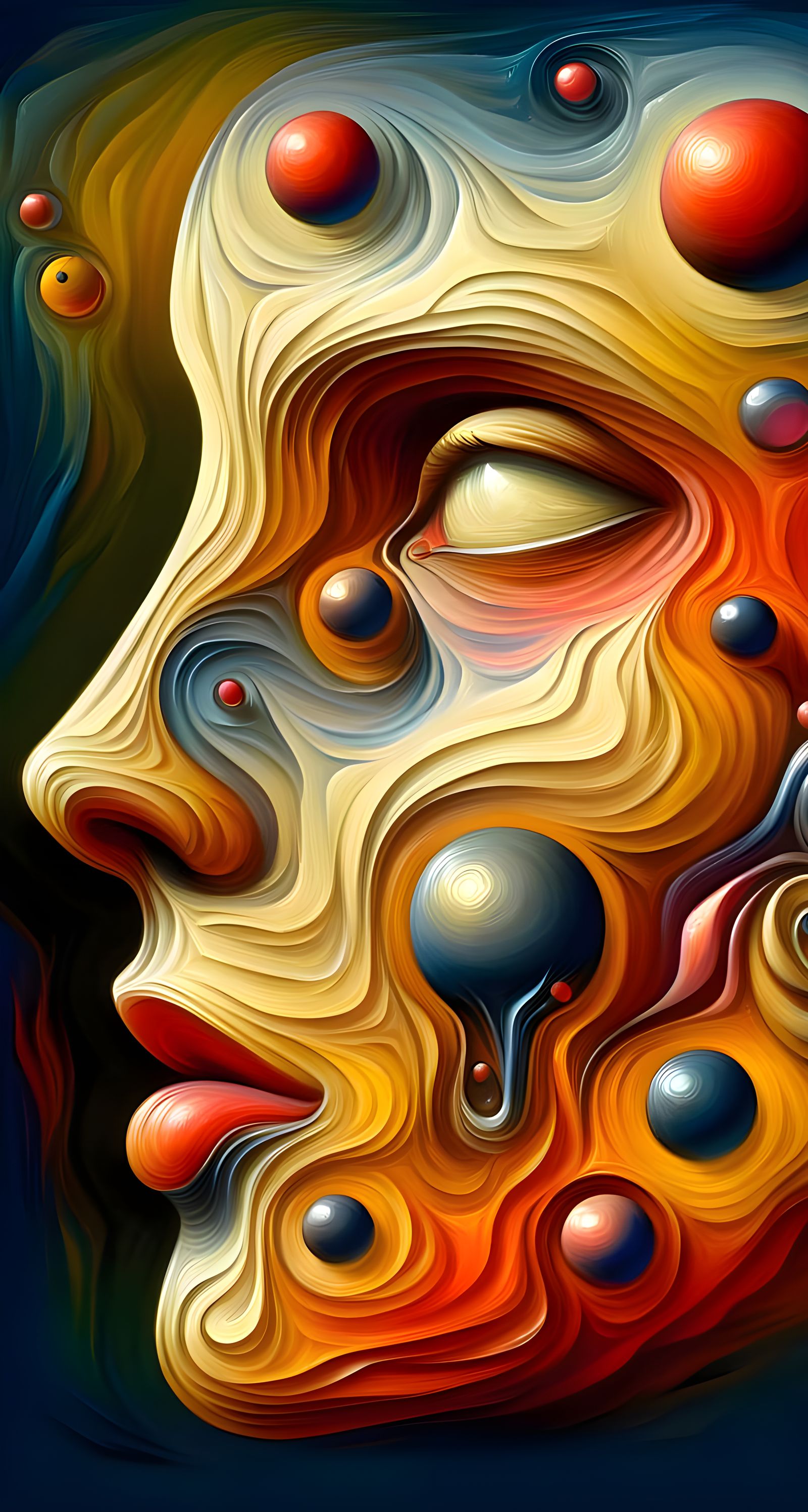 Surrealistic Melting Objects Defying Logic