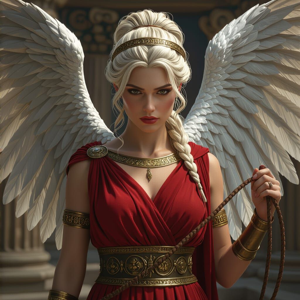 Nemesis, Greek Goddess of Retribution, Unleashes Vengeance