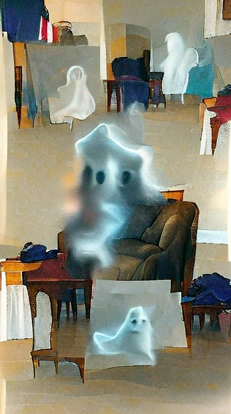 Ethereal Ghostly Apparition