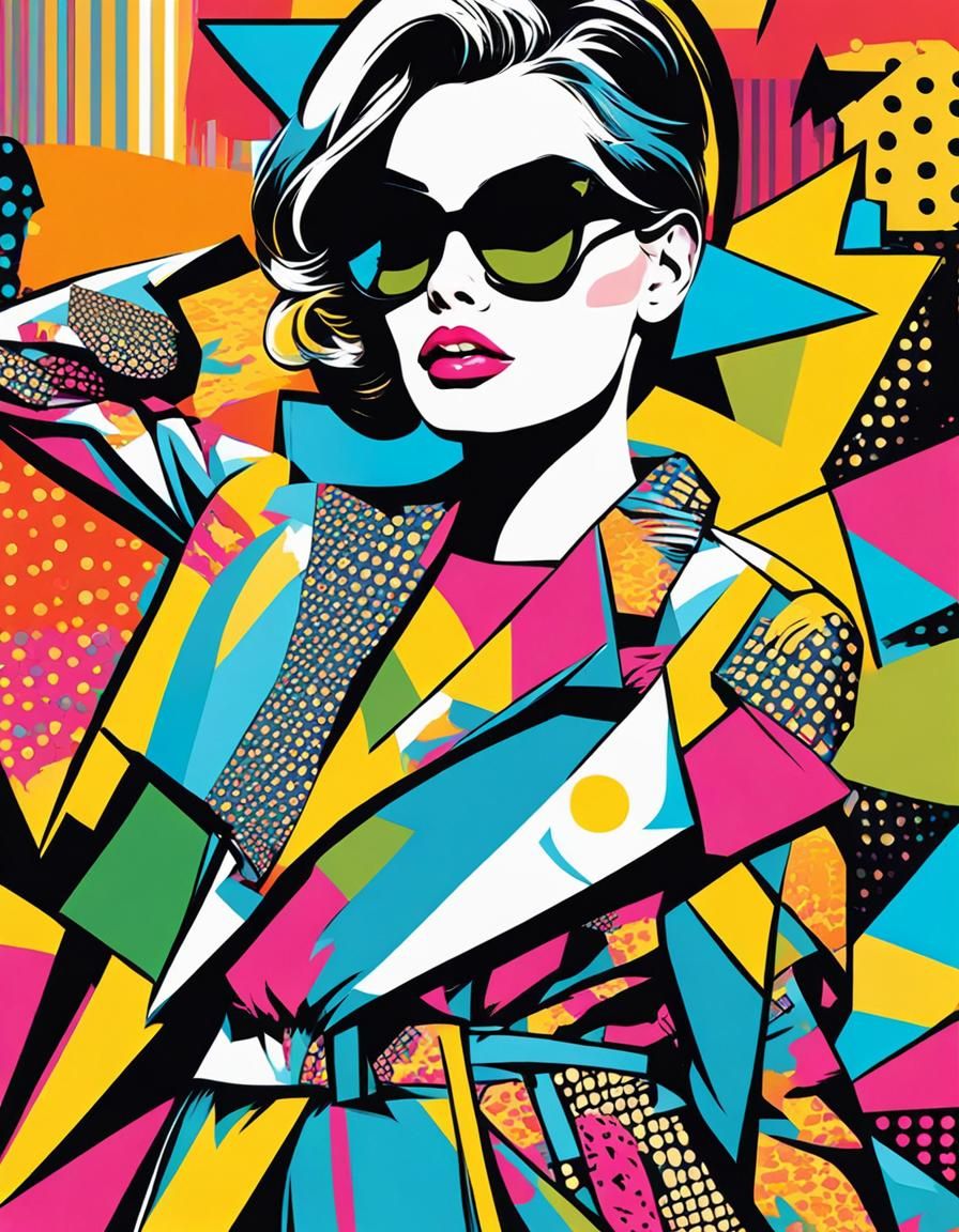 Pop Art Fashion Portrait