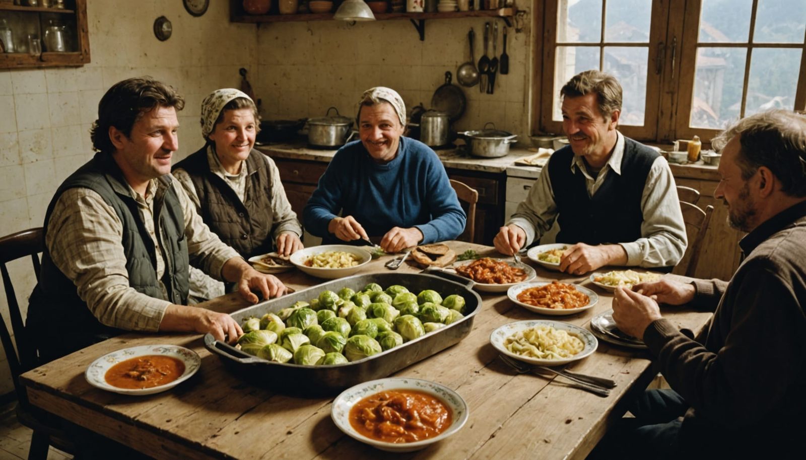 Bosnian Family's Defiant Joy in War-Torn Kitchen