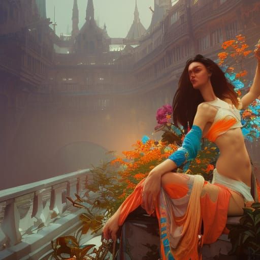 Hyperdetailed Vacation Concept Art in 8K Resolution