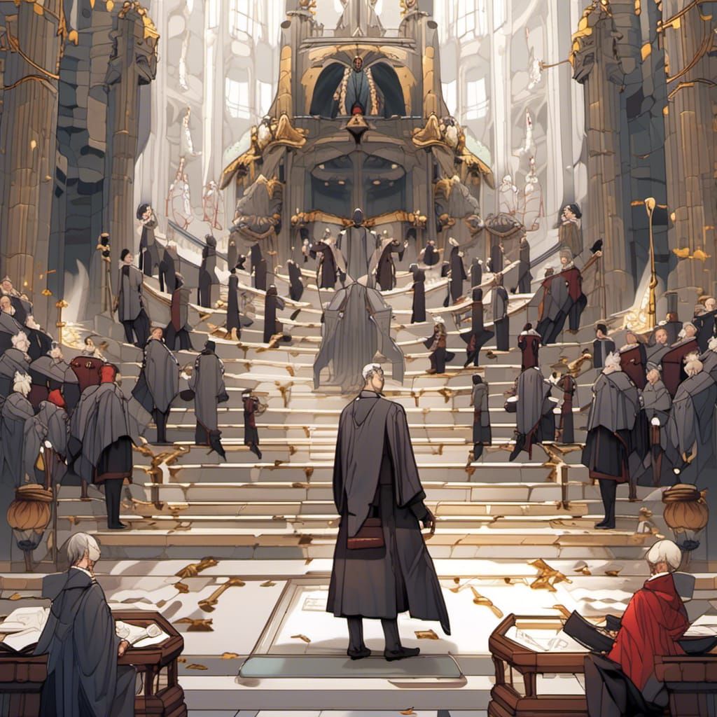 Gothic Depiction of British Institutions Under Attack