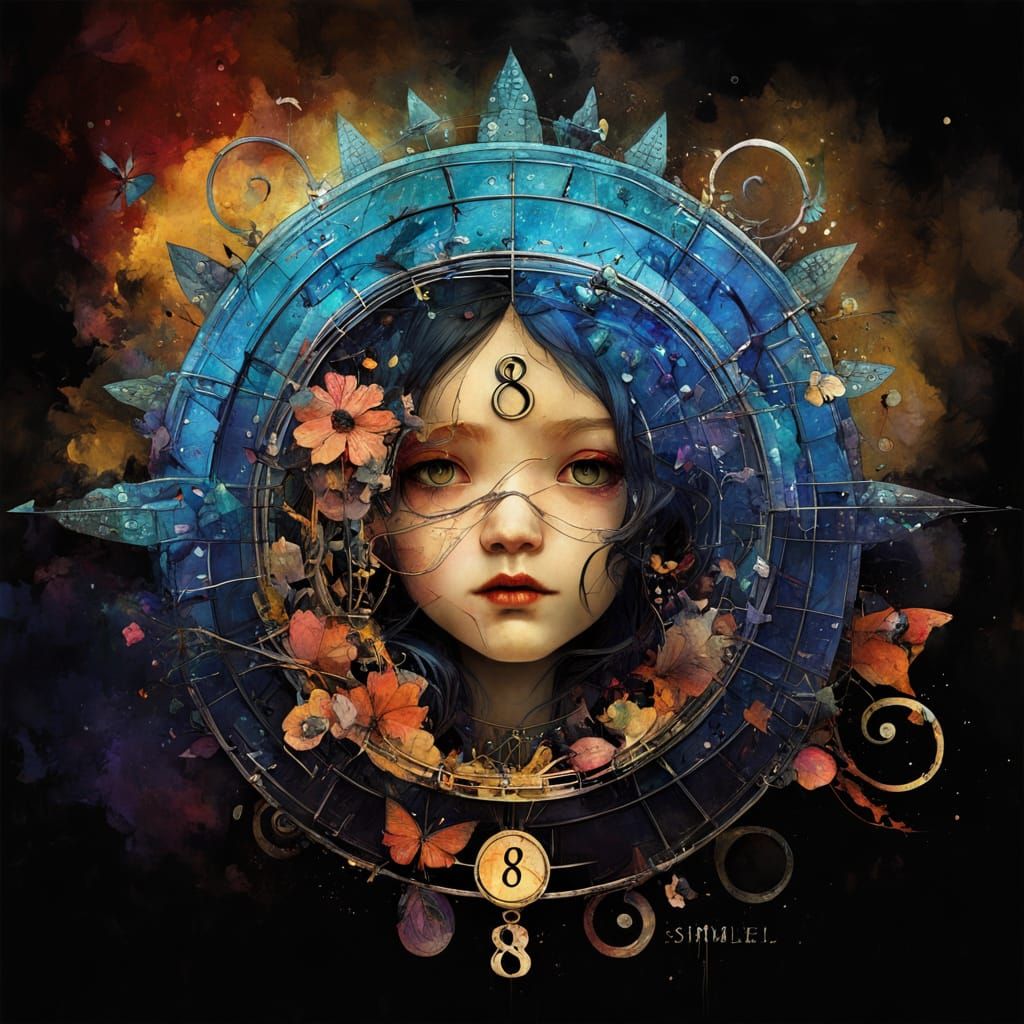 Stylized Geometric Formations in a Muted Color Palette