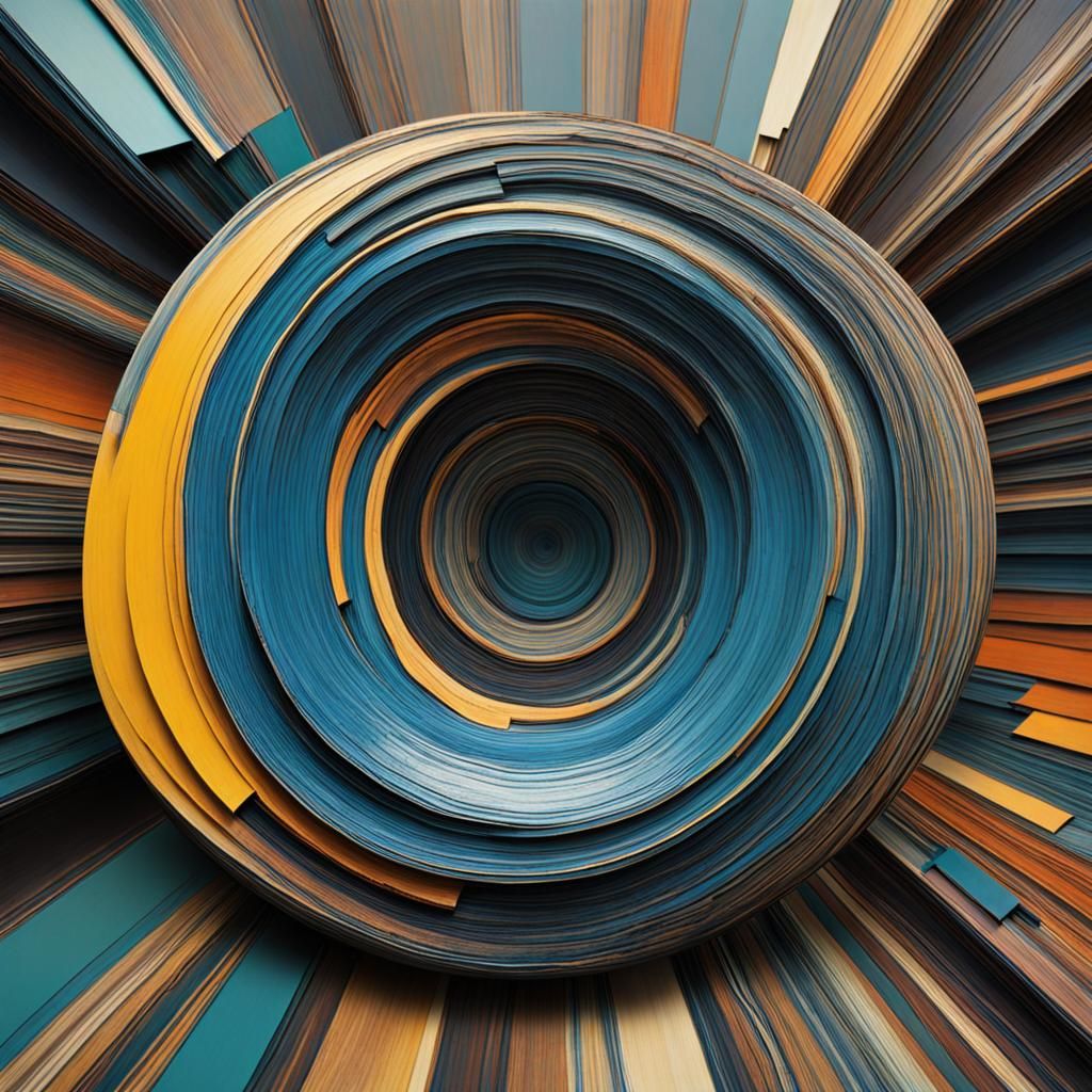 Dynamic Abstract Expressionism: Shapes, Lines, and Colors