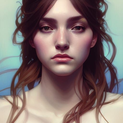 Hyperdetailed September Portrait in Volumetric Lighting