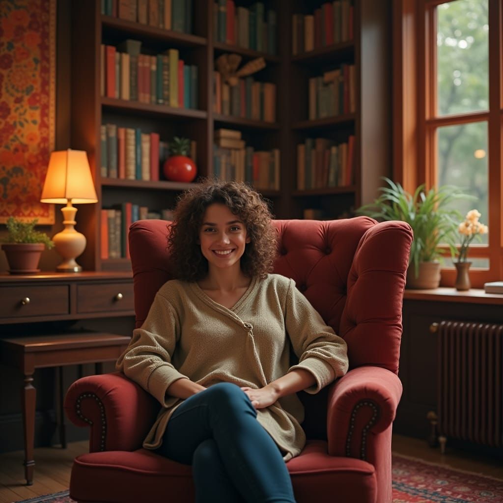 Cozy Psychologist Studio: Dreamlike Concept Art