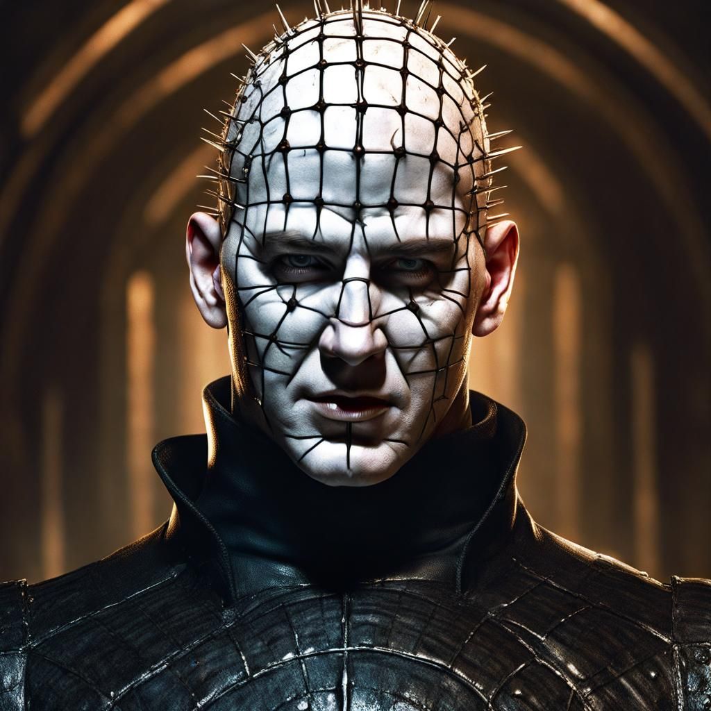Channing Tatum as Pinhead from Hellraiser