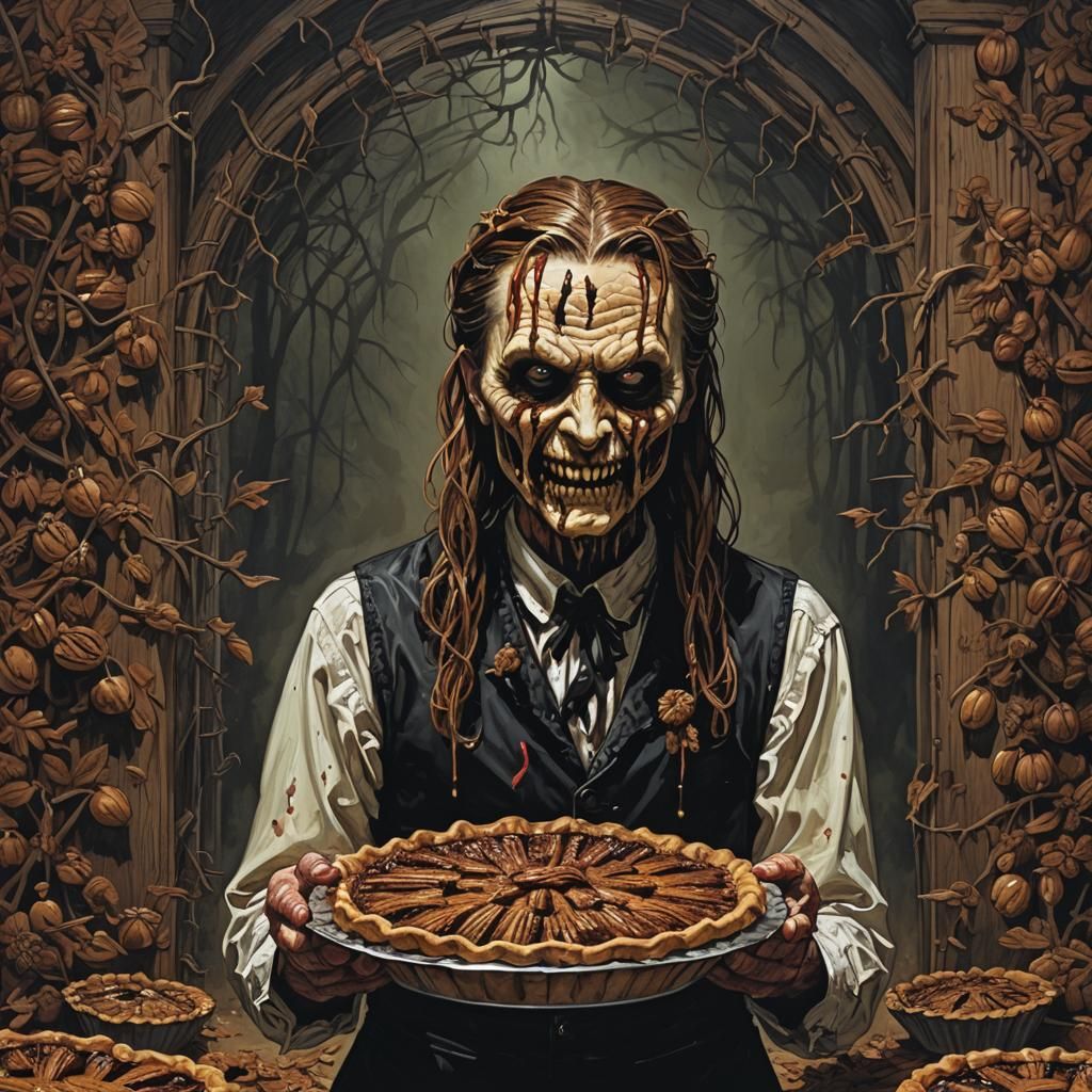 Sinister Gothic Pecan Pie Horror