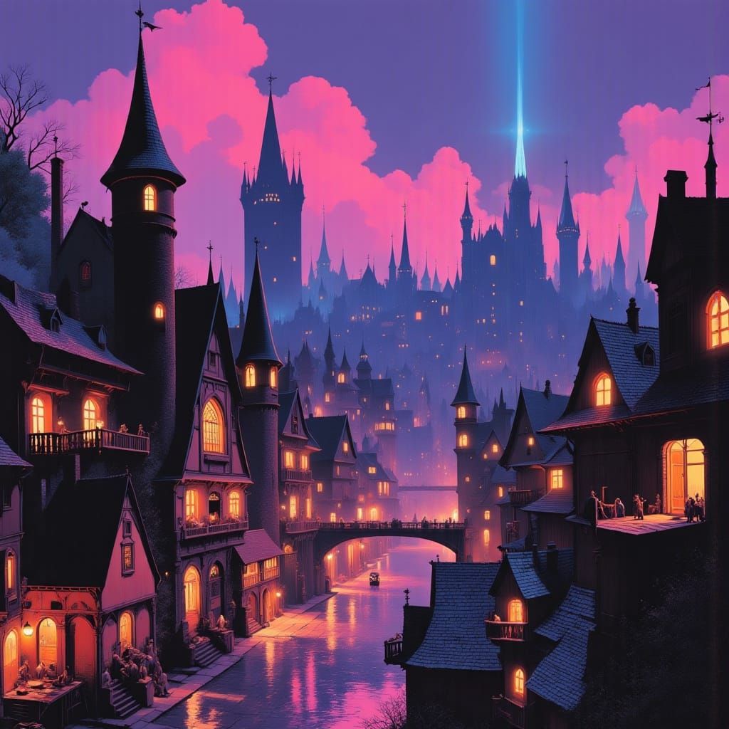 From Medieval Ruins to Cyberpunk Oasis: The Neon Revival of ...